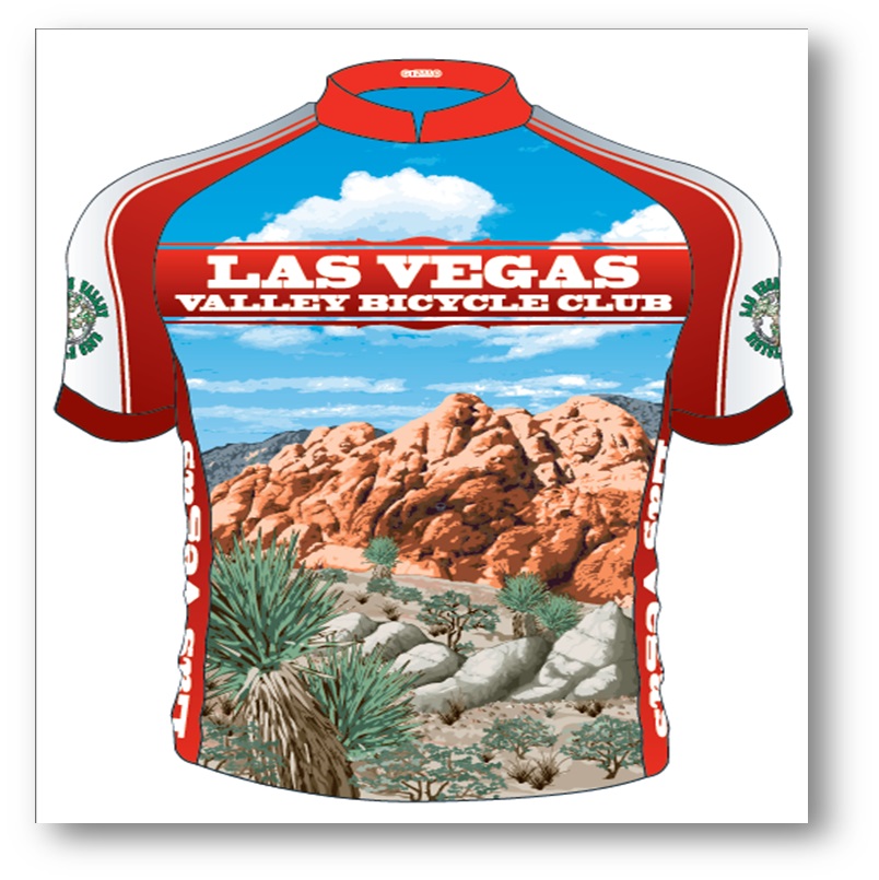 Las Vegas bicycle jersey